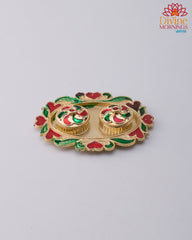 Veda Haldi Kumkum Platter Pack of 5