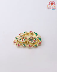 Darpan Haldi Kumkum Platter Pack of 5