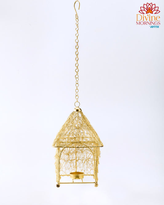 House Shaped Hanging Tealight Holder