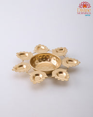Mini Metal Diya Urli