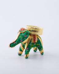Rajasthani Elephant Tealight Holder