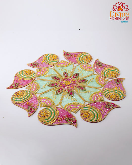 Ultra Premium Marble Finish Acrylic Rangoli