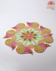 Ultra Premium Marble Finish Acrylic Rangoli