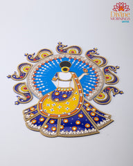 Exquisite Lady Acrylic Rangoli