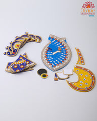 Exquisite Lady Acrylic Rangoli