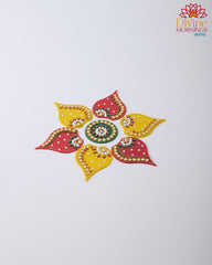 Floret Acrylic Rangoli