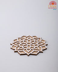 Petals Palette Rangoli Stencil