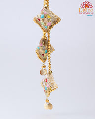 Multicolour Pastel Danglings Pack Of 2