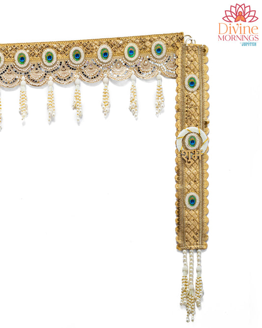 MorBandhan Premium Toran with Side Hangings