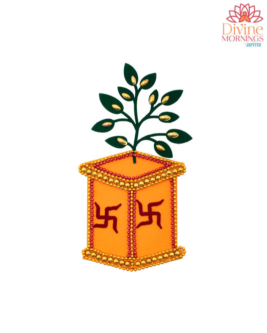 Tulasi Vrindavan Sticker