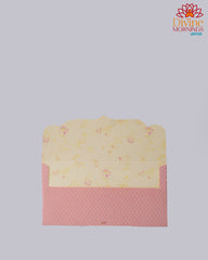 Pink Lotus Envelope - Pack of 10