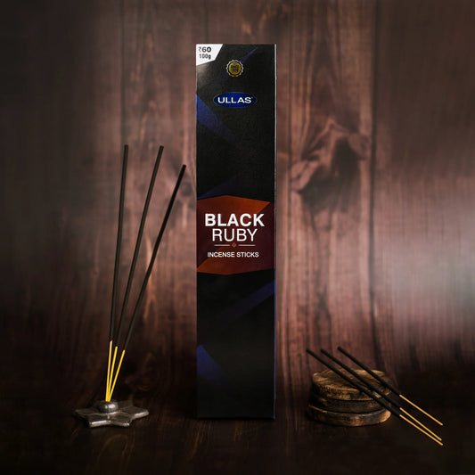 Vividha Black Ruby Agarbatti Pack of 3
