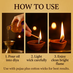 Aradya Lamp / Deepam Oil 1 Ltr