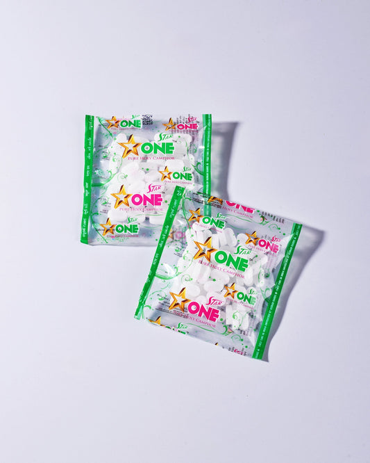 Star One Pure Camphor Tablets (Capsule Shape) 45 Tabs - Divine Mornings