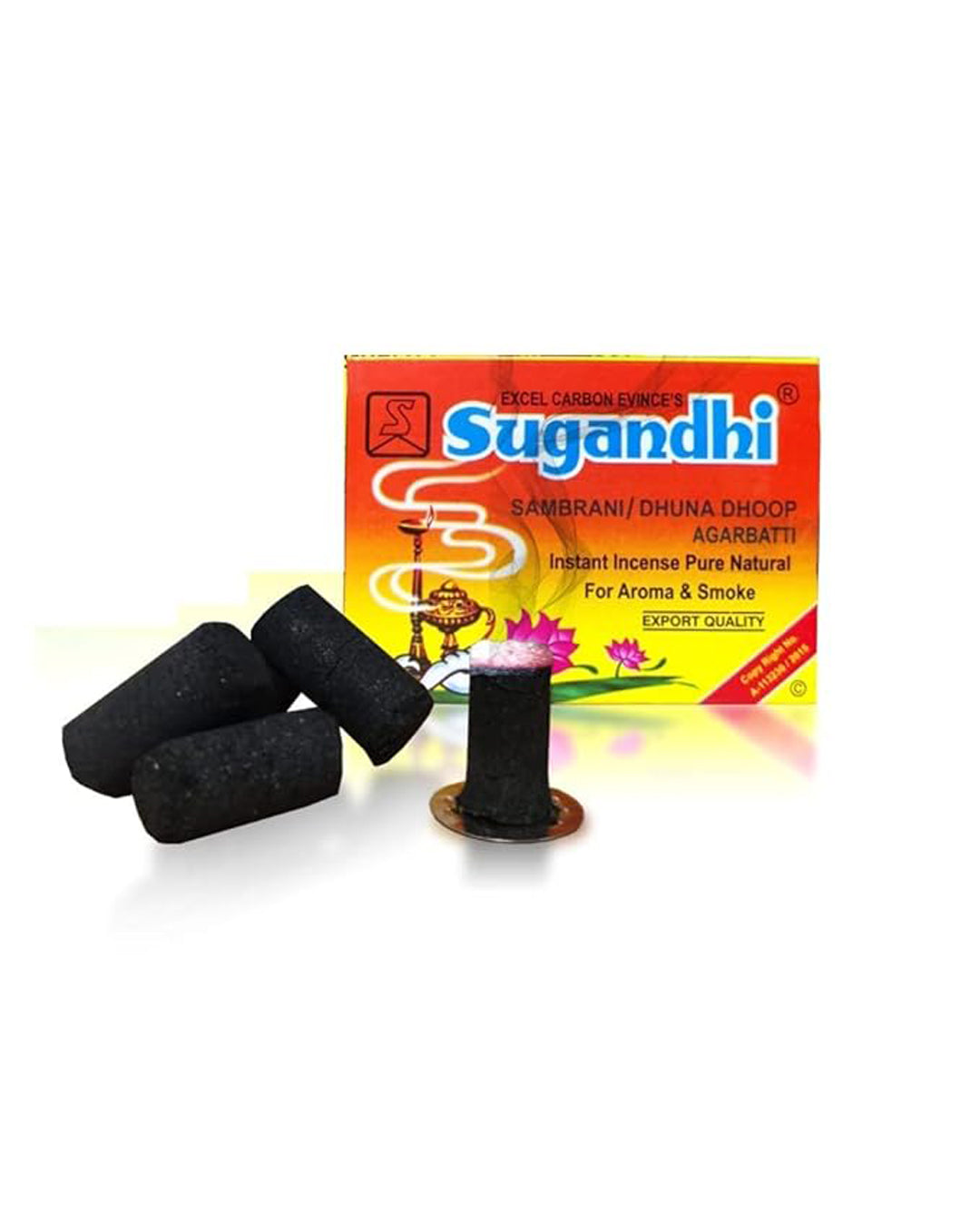 Sugandhi Dhoop Stem Pack of 6