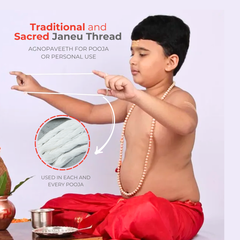 Pujaa Plus Janivara / Janeu Pack of 3