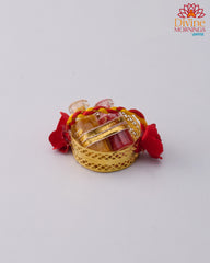 Designer Basket Haldi Kumkum Varadan Pack of 10