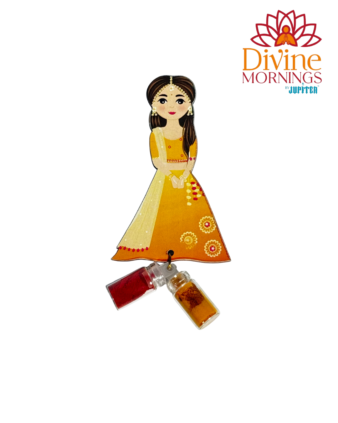 Dulhan Haldi Kumkum Varadan with Magnet - Pack of 10