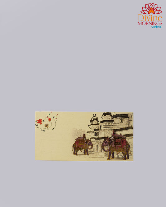 Ambaari Elephant Envelope - Pack of 10