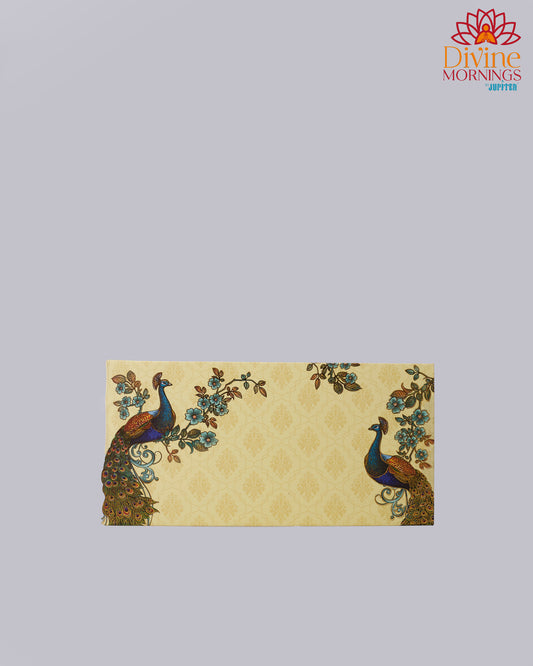 Peacock Meadow Envelope - Pack of 10