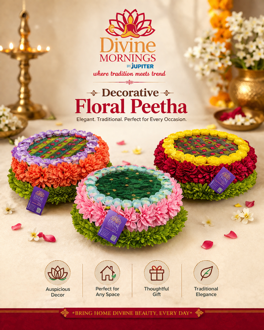 Decorative Floral Peetha