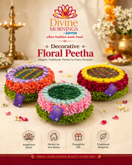 Decorative Floral Peetha