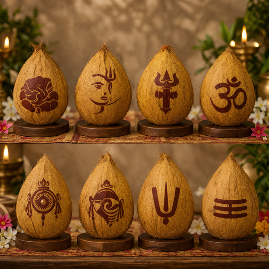God Nama Coconut Stencil Pack - Set of 8 Stencils