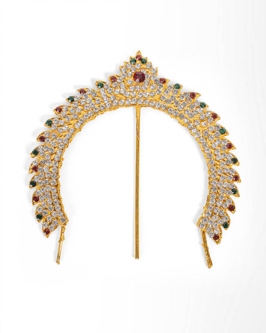 Radiant Stone Studded Arch 4 Inch