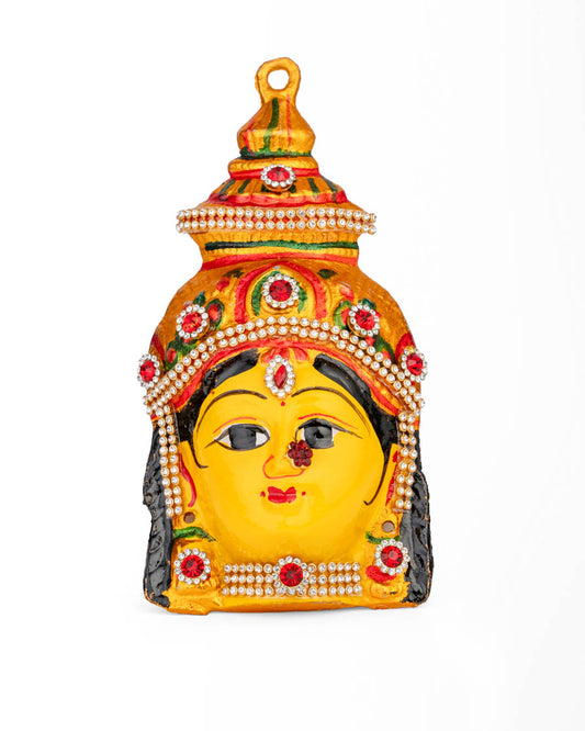 Stone Studded Lakshmi Face