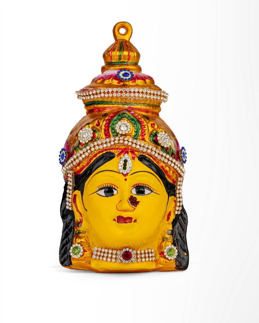 Stone Studded Lakshmi Face