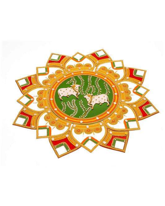 Premium Pichwai Acrylic Rangoli