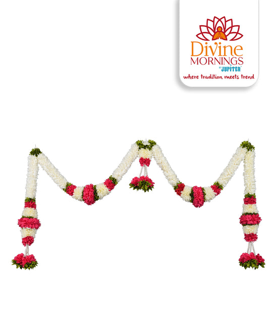 Timeless Artificial Flower 5pc Door Set Short