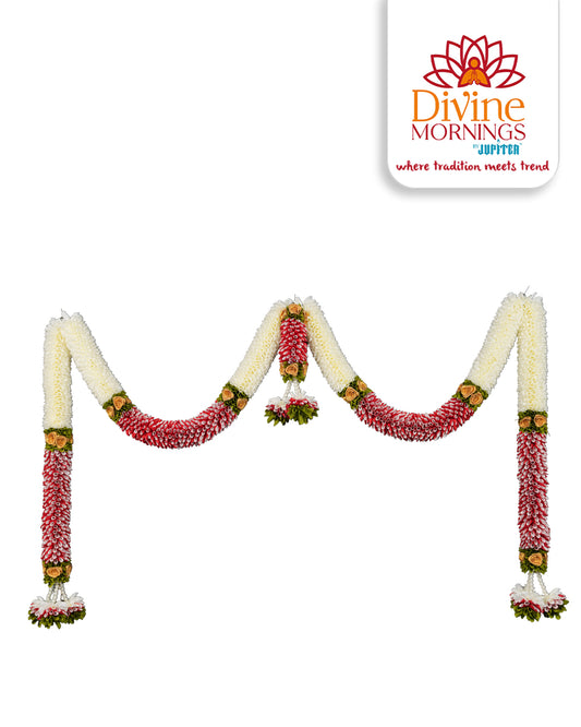 Regal Artificial Flower 5pc Door Set Short