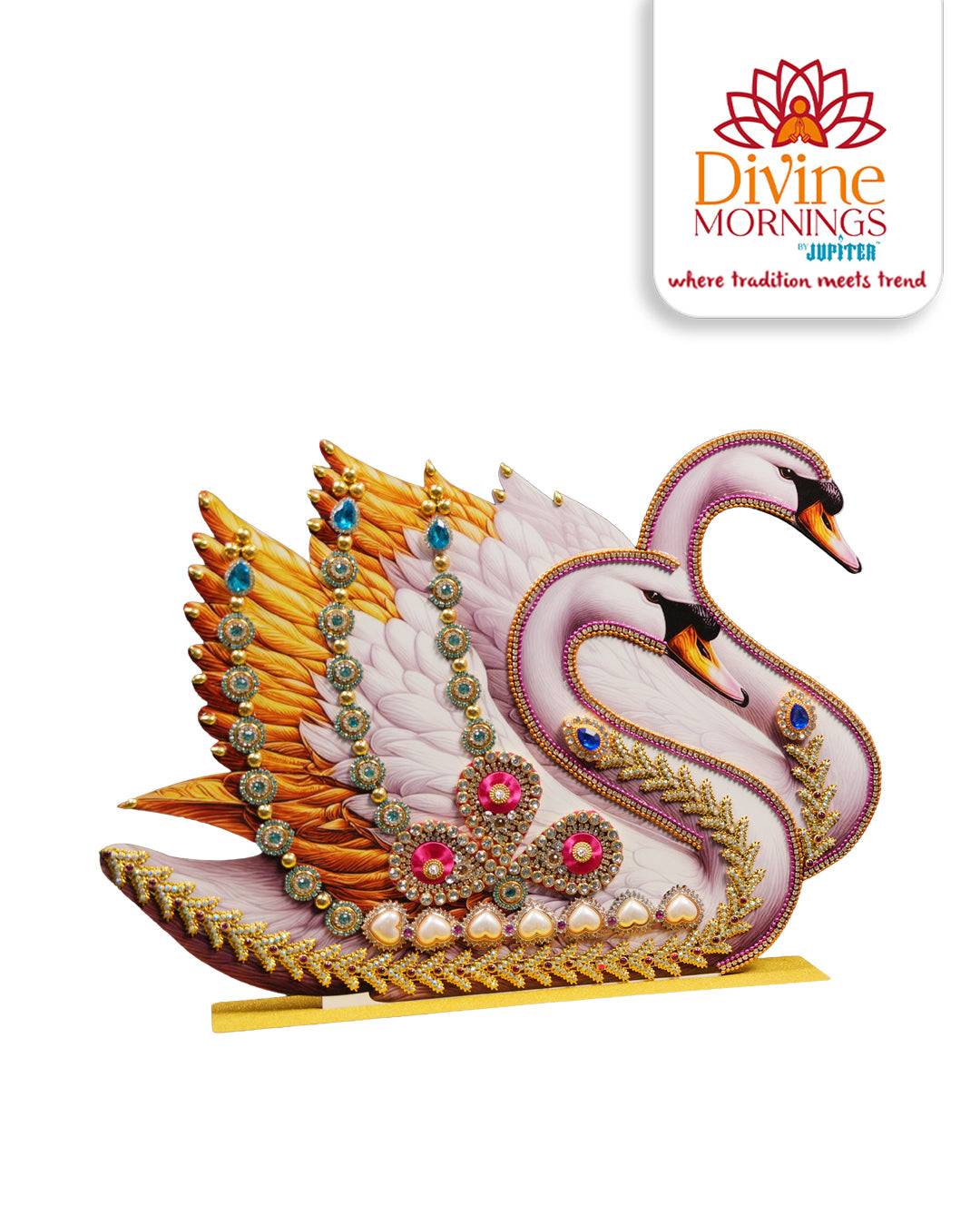Decorative Hamsa Stand Pair