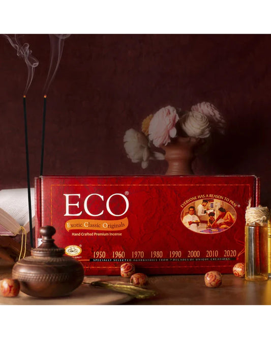 Eco Premium Incense - Pack of 8 Exquisite Fragrances