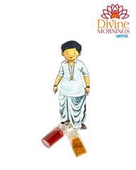 Dulha Haldi Kumkum Varadan with Magnet - Pack of 10