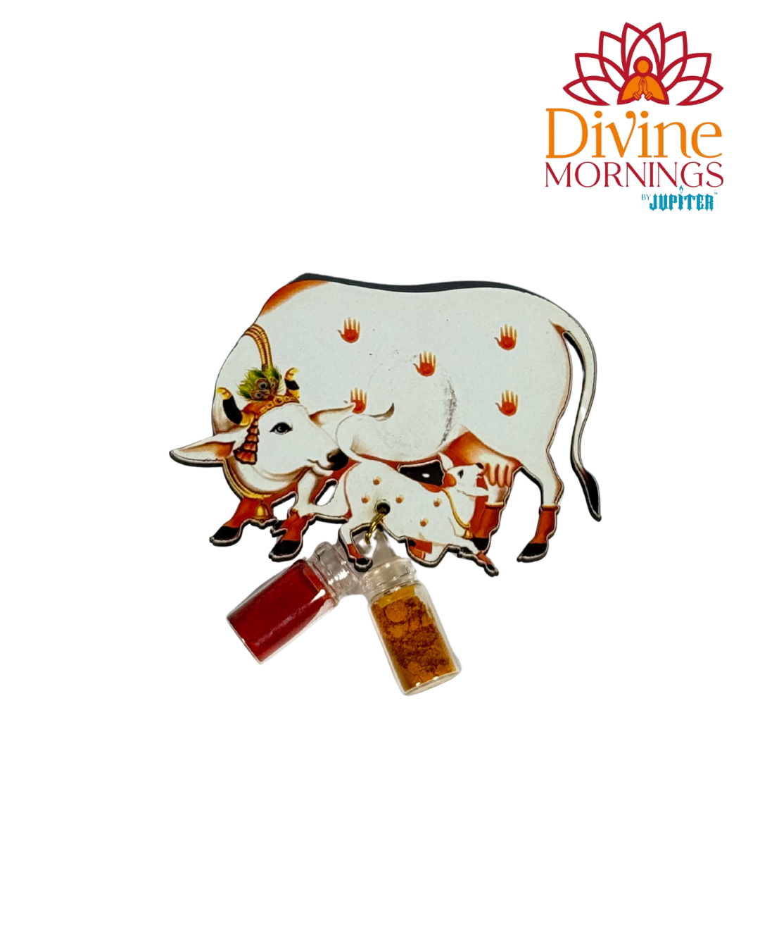 Kamadhenu Haldi Kumkum Varadan with Magnet - Pack of 10