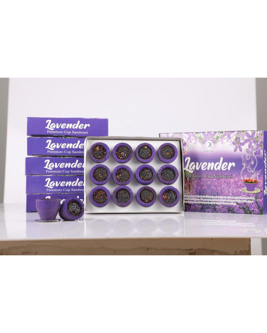 Lavender Cup Dhoop