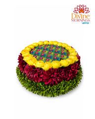 Decorative Floral Peetha