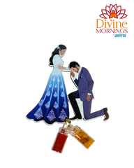 Ring Ceremony Haldi Kumkum Varadan with Magnet - Pack of 10