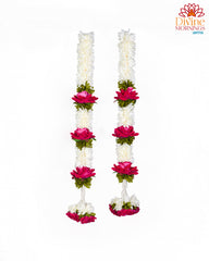 Gulposh Artificial Flower Hangings Short Set of 2