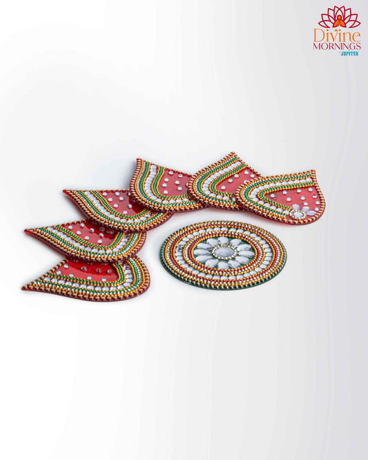Pan Acrylic Rangoli